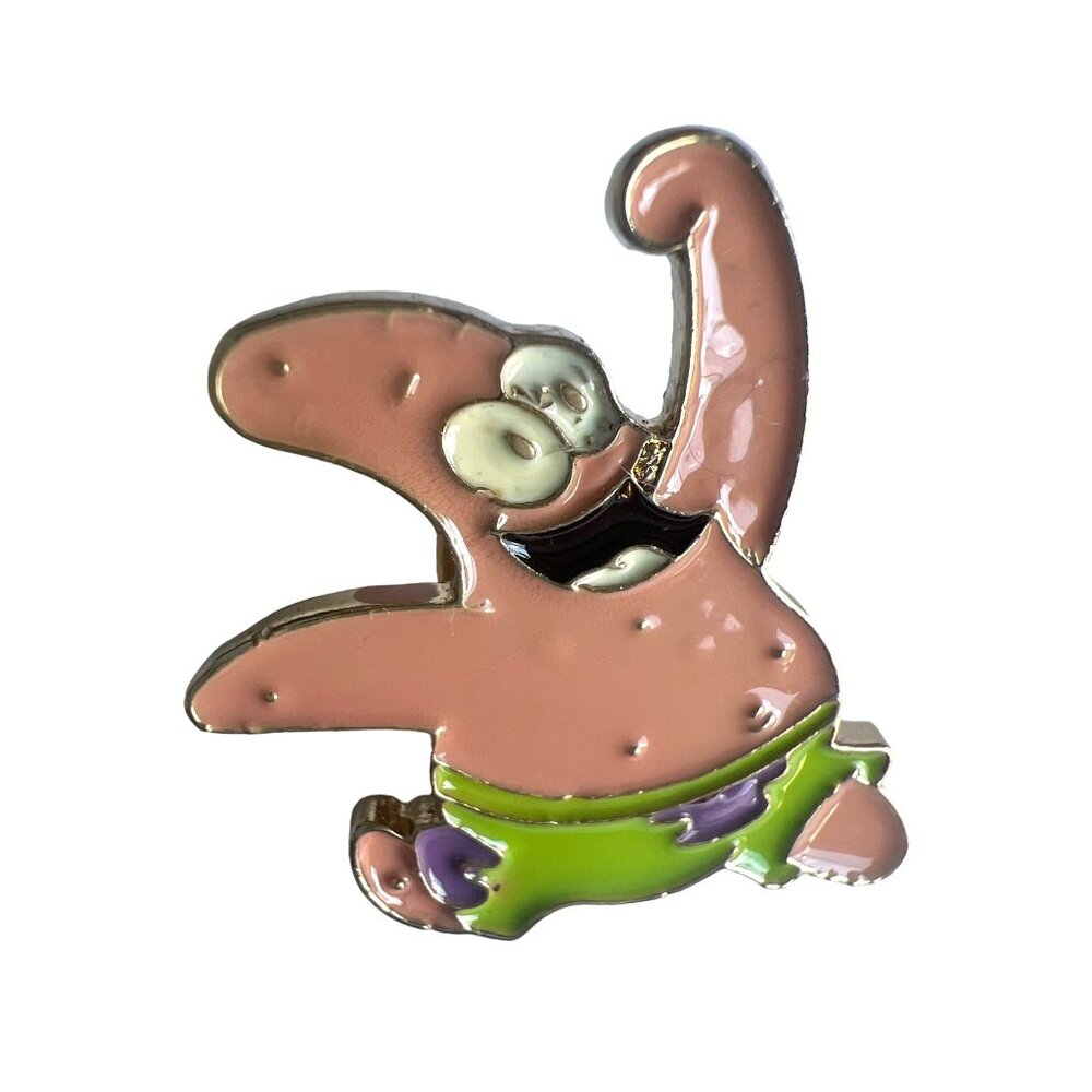 SpongeBob SquarePants Collectibles Metal Patrick Lapel Pin Gold Plate Like New
